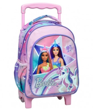 GIM ΤΣΑΝΤΑ TROLLEY ΝΗΠΙΟΥ BARBIE UNICORN 349-85072