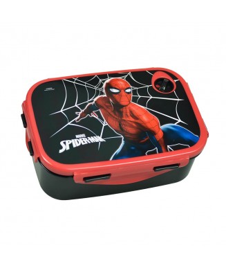 GIM ΔΟΧΕΙΟ ΦΑΓΗΤΟΥ MICRO 500ml SPIDERMAN BALCK CITY 553-12265