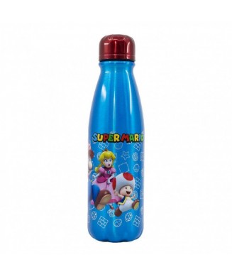 GIM ΜΠΟΥΚΑΛΙ ΑΛΟΥΜΙΝΙΟΥ 600ml SUPER MARIO 530-75240