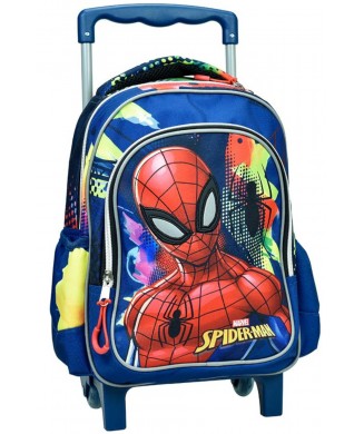 GIM ΤΣΑΝΤΑ TROLLEY ΝΗΠΙΟΥ SPIDERMAN SILVER EYES 337-06072