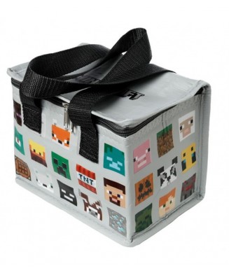 PUCKATOR COOL BAG MINECRAFT FACES COOLB104