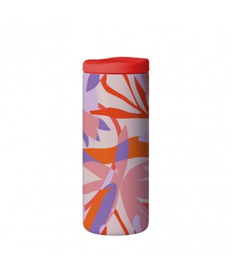 SLIDECUP ΜΠΟΥΚΑΛΙ ΘΕΡΜΟΣ ΑΝΟΞΕΙΔΩΤΟ 350ml EXOTIC FLOWERS NEO105