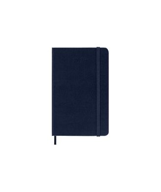 MOLESKINE ΗΜΕΡΟΛΟΓΙΟ 2025 POCKET HARD DAILY SAPPHIRE BLUE