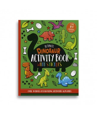 ULTIMATE DINOSAUR  ACTIVITY BOOK WITH STICKERS