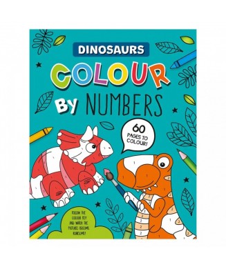 DINOSAURS  COLOUR BY NUMBERS