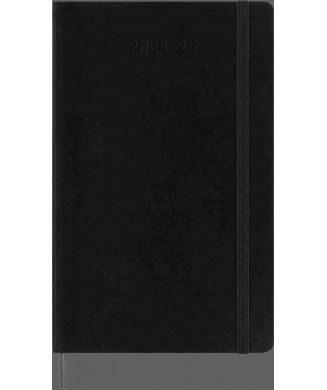 MOLESKINE ΗΜΕΡΟΛΟΓΙΟ 18 MONTHS 2024-25 LARGE SOFT WEEKLY BLACK