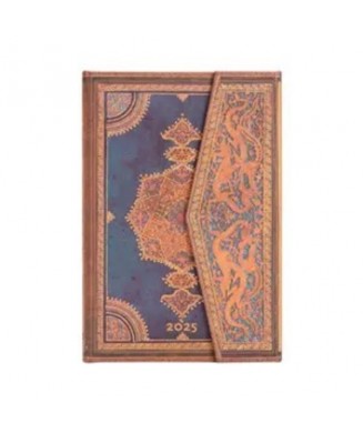 PAPERBLANKS ΗΜΕΡΟΛΟΓΙΟ 2025 MINI 9x14 WEEKLY SAFAVID INDIGO