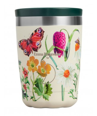 CHILLYS COFFE CUP 340ml E. M. WILD FLOWERS