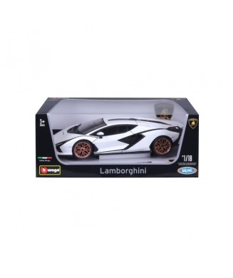 BURAGO 1 18 LAMBORGHINI SIAN FKP 37 WHITE 18 11046