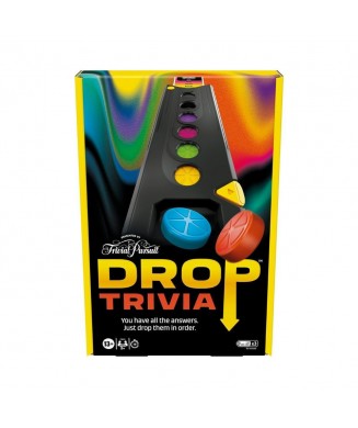 HASBRO ΕΠΙΤΡΑΠΕΖΙΟ DROP TRIVIAL PURSUIT F9833