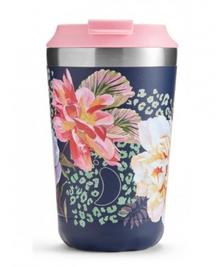 CHILLYS COFFE CUP 340ml FLORAL CLIMBING CAMELLIA